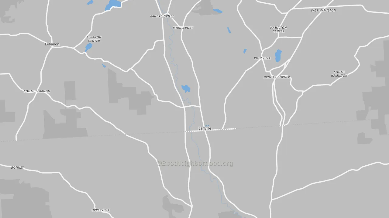 Transit Grade map of 13332, NY