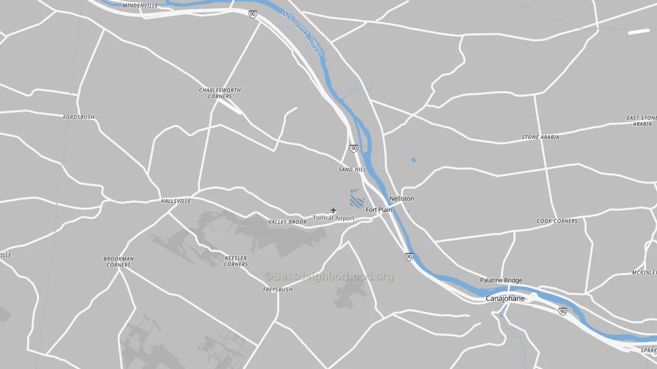 Transit Grade map of 13339, NY
