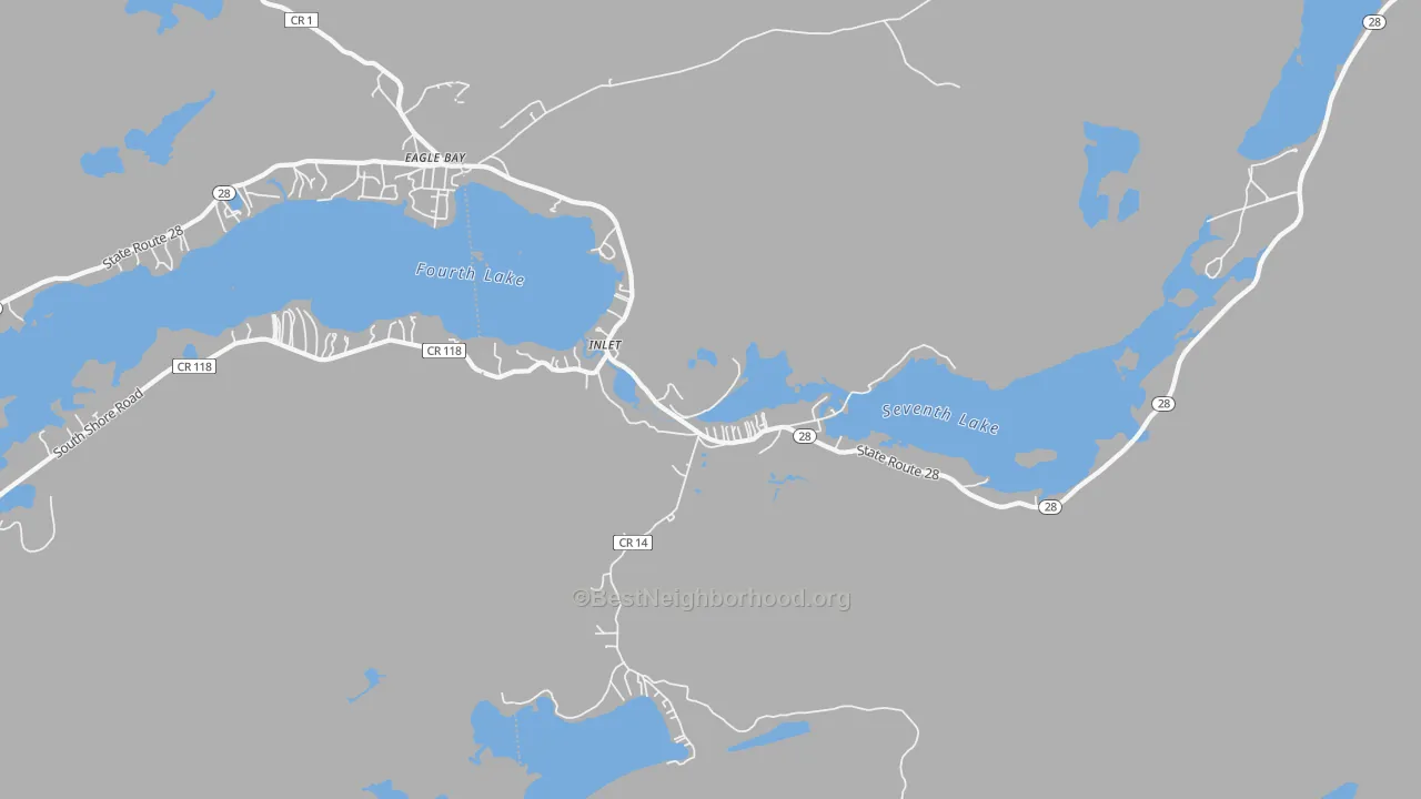 Transit Grade map of 13360, NY