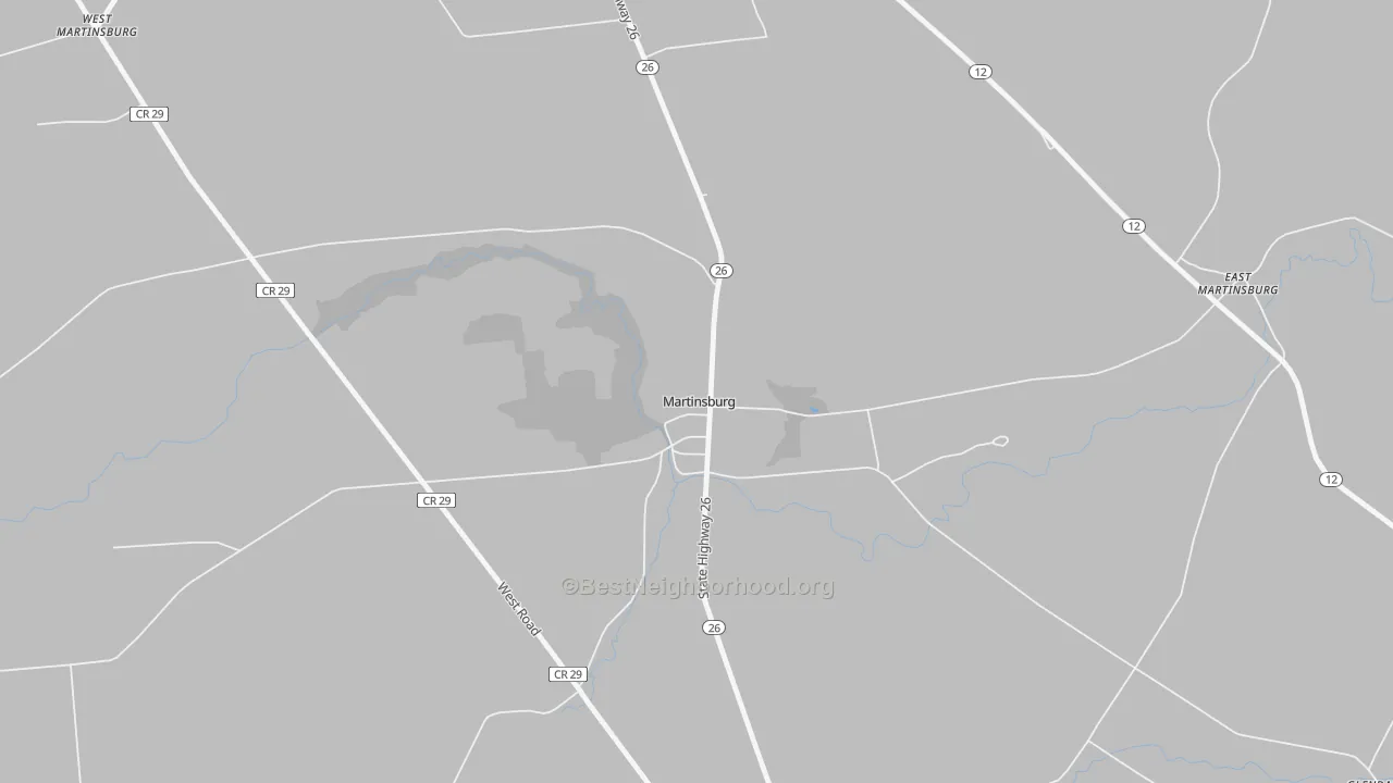 Transit Grade map of 13404, NY
