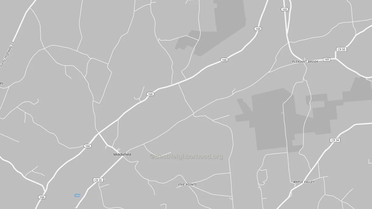 Transit Grade map of 13450, NY