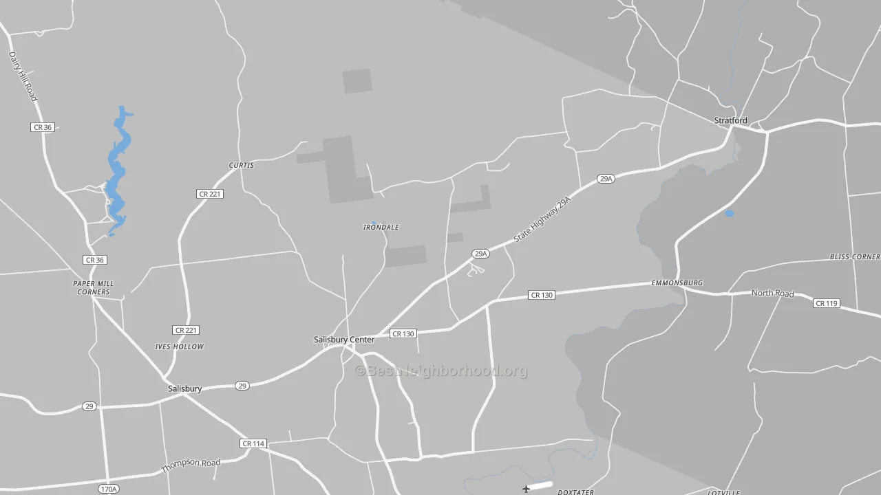 Transit Grade map of 13454, NY