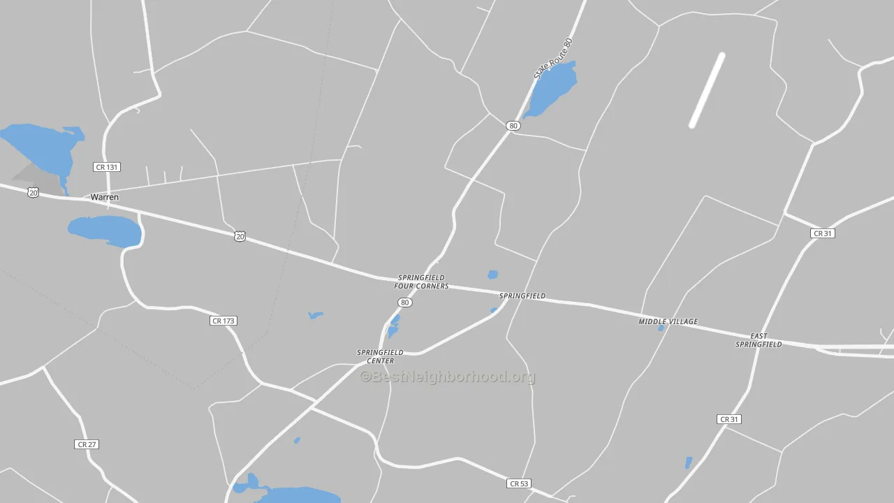 Transit Grade map of 13468, NY