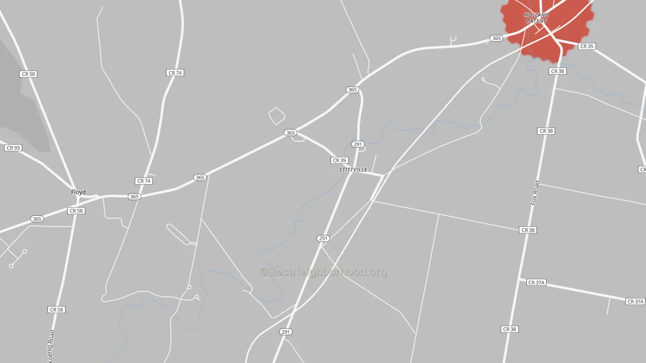 Transit Grade map of 13469, NY