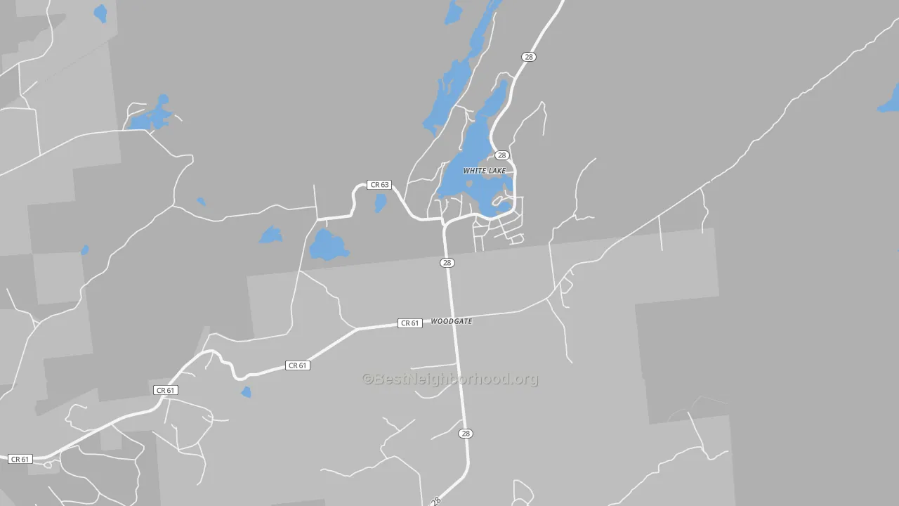 Transit Grade map of 13494, NY