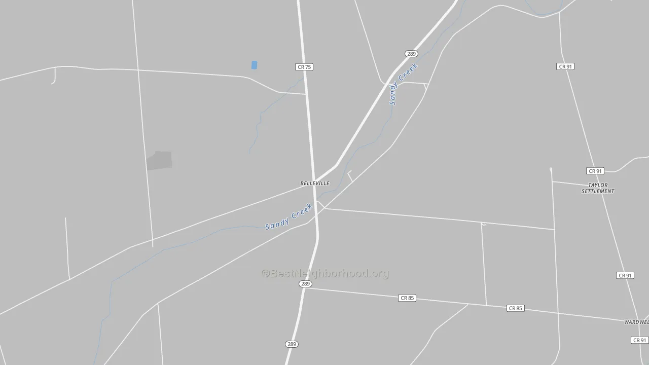 Transit Grade map of 13611, NY