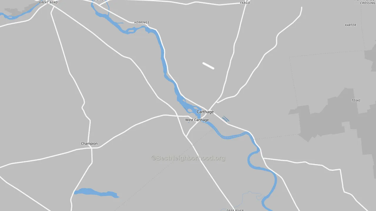 Transit Grade map of 13619, NY