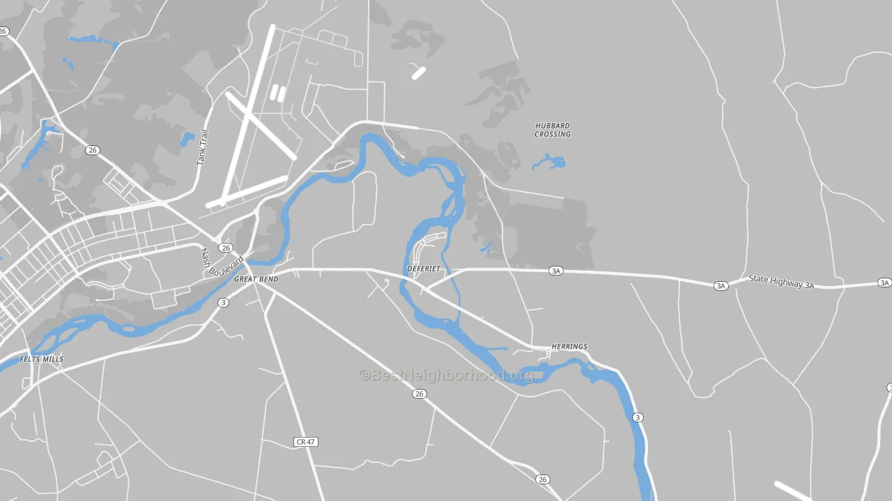 Transit Grade map of 13628, NY