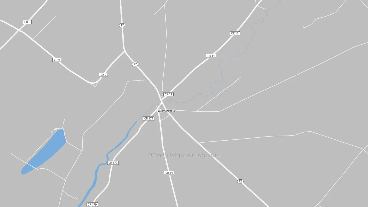 Transit Grade map of 13632, NY