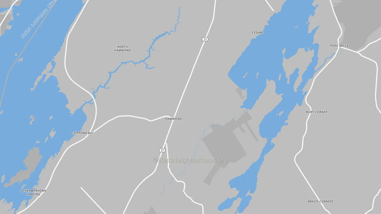 Transit Grade map of 13646, NY