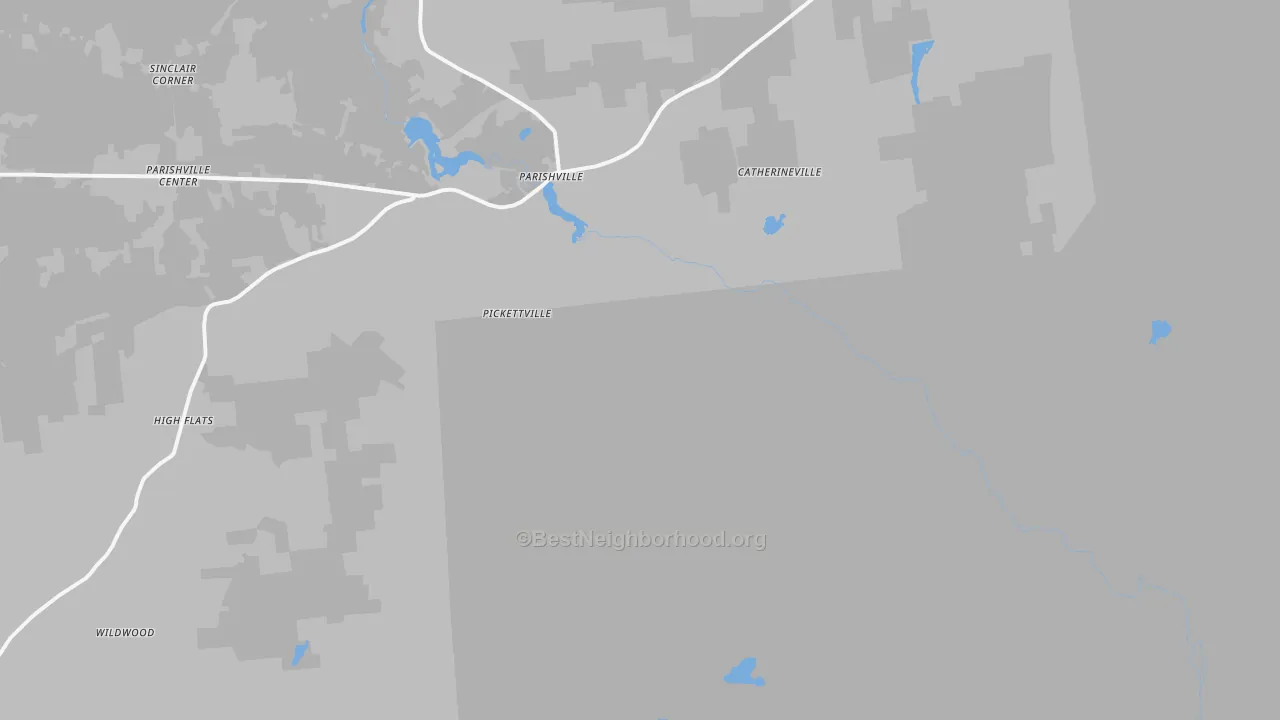 Transit Grade map of 13672, NY