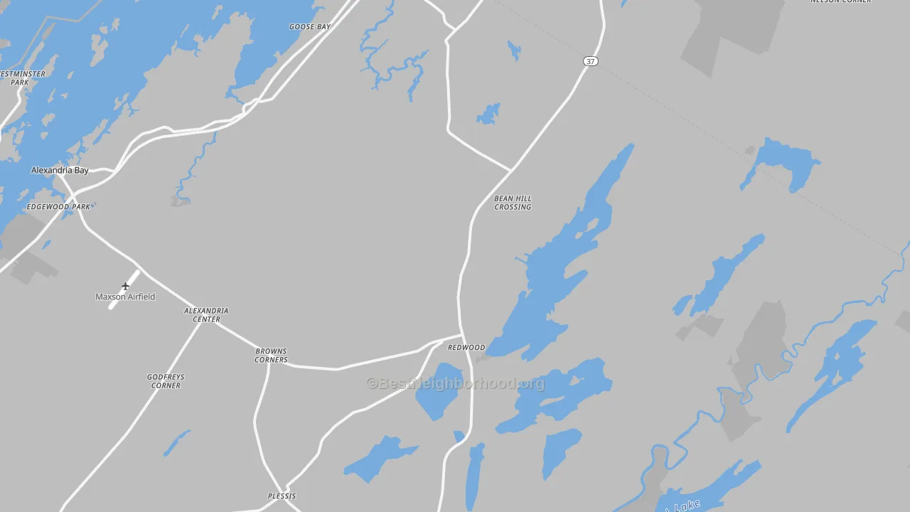 Transit Grade map of 13679, NY