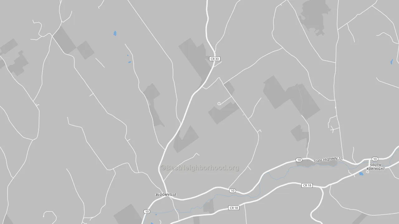 Transit Grade map of 13739, NY