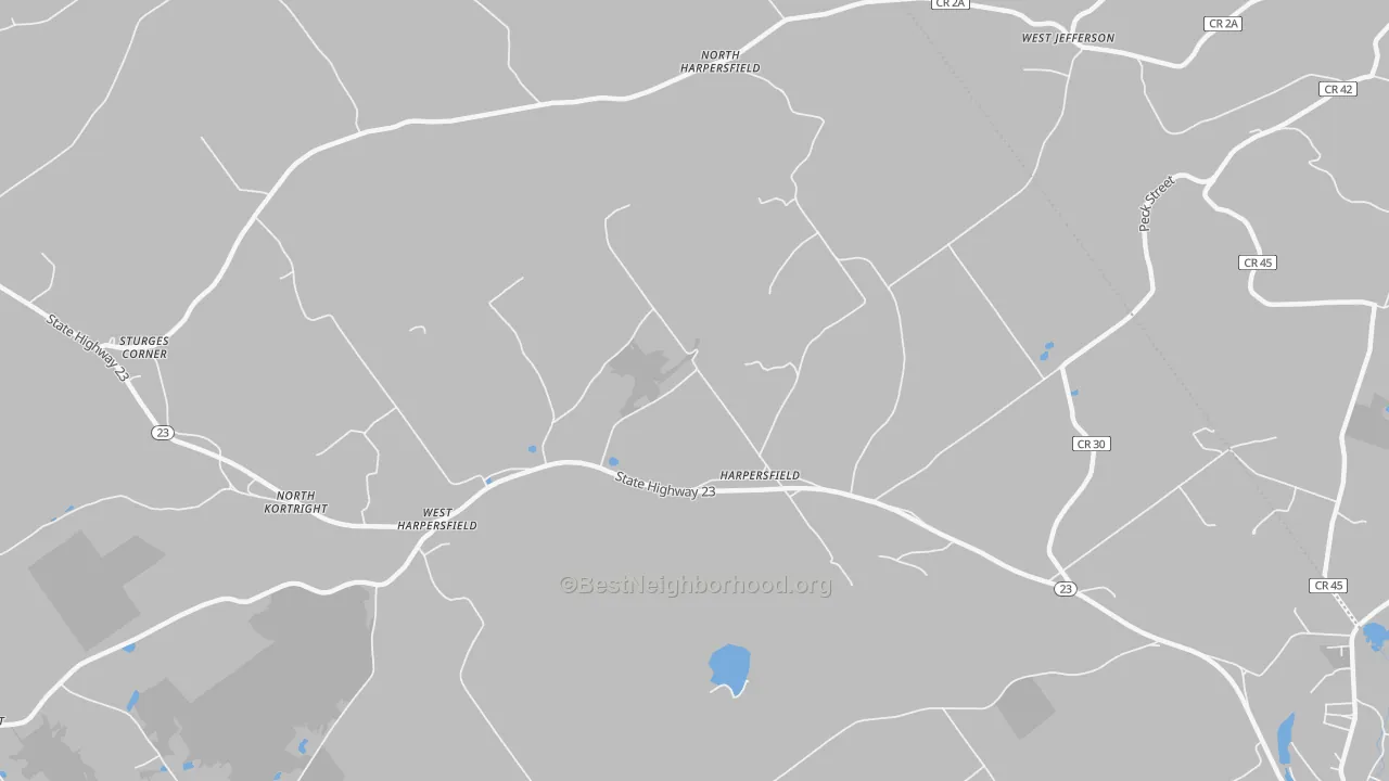 Transit Grade map of 13786, NY