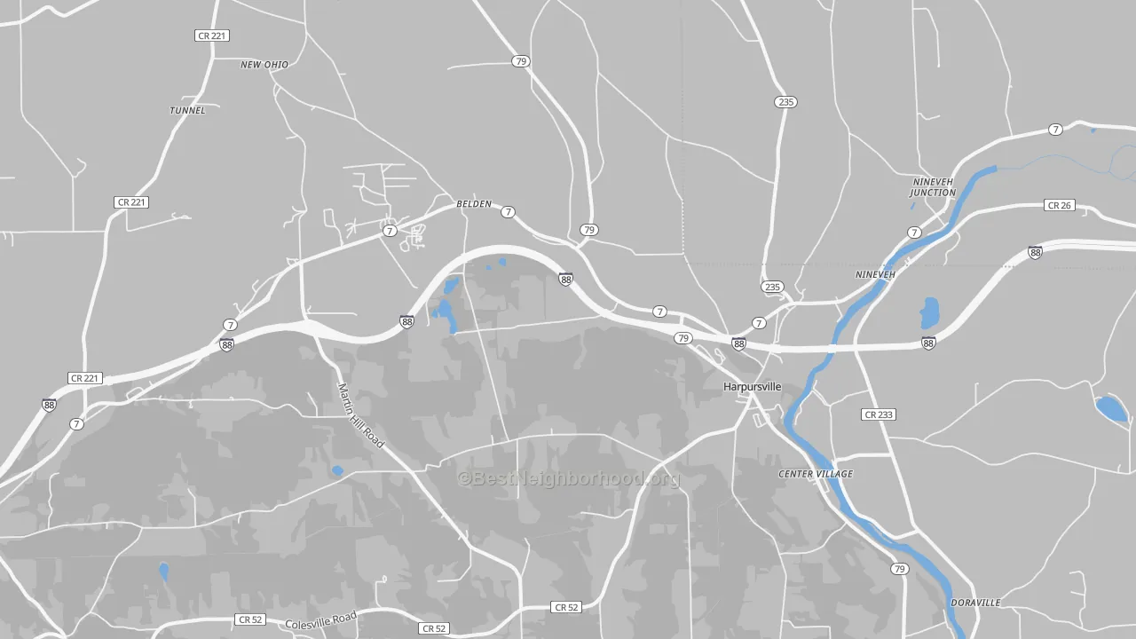 Transit Grade map of 13787, NY
