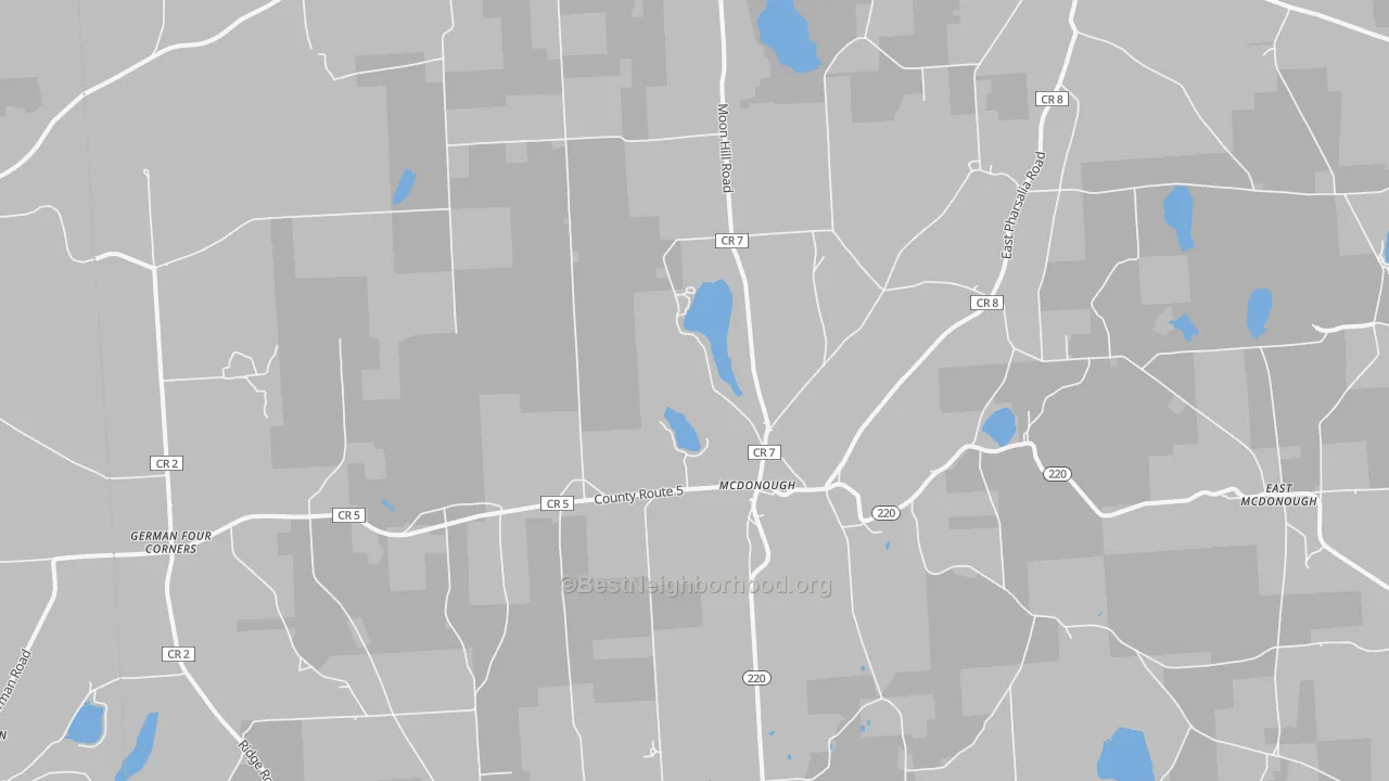 Transit Grade map of 13801, NY
