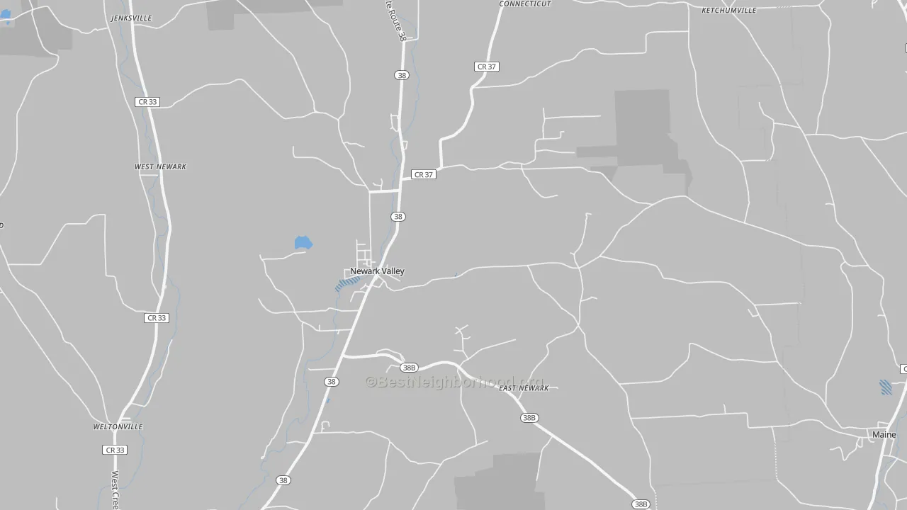Transit Grade map of 13811, NY