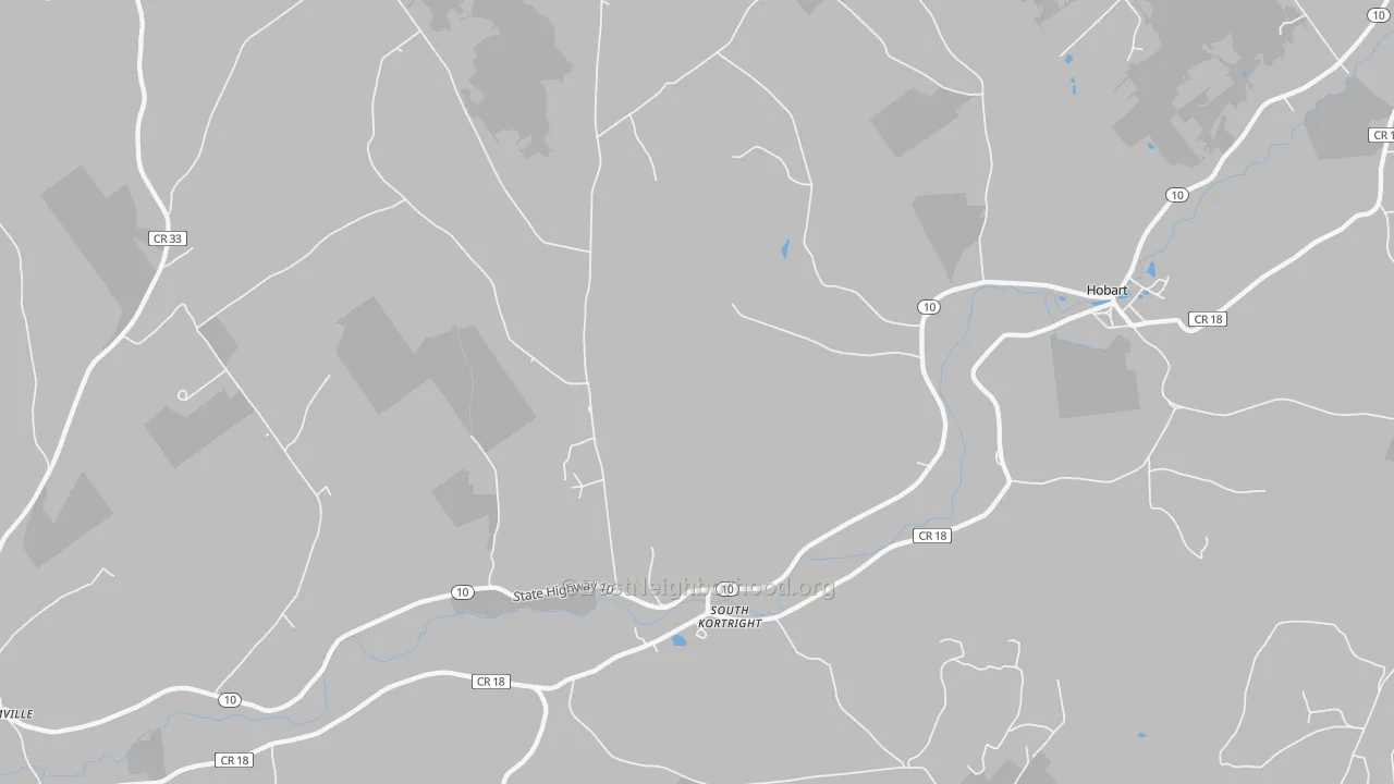 Transit Grade map of 13842, NY