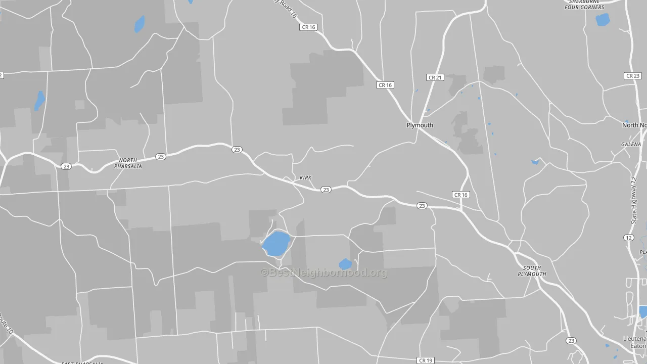 Transit Grade map of 13844, NY