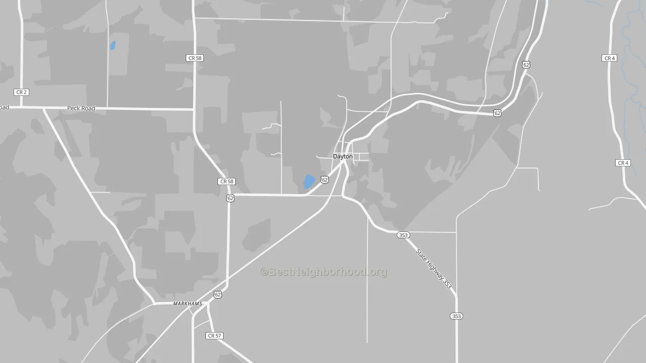 Transit Grade map of 14041, NY