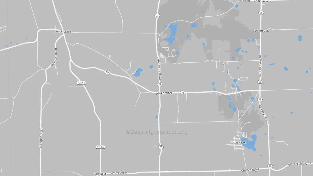 Transit Grade map of 14082, NY