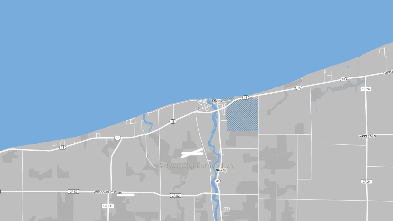 Transit Grade map of 14126, NY