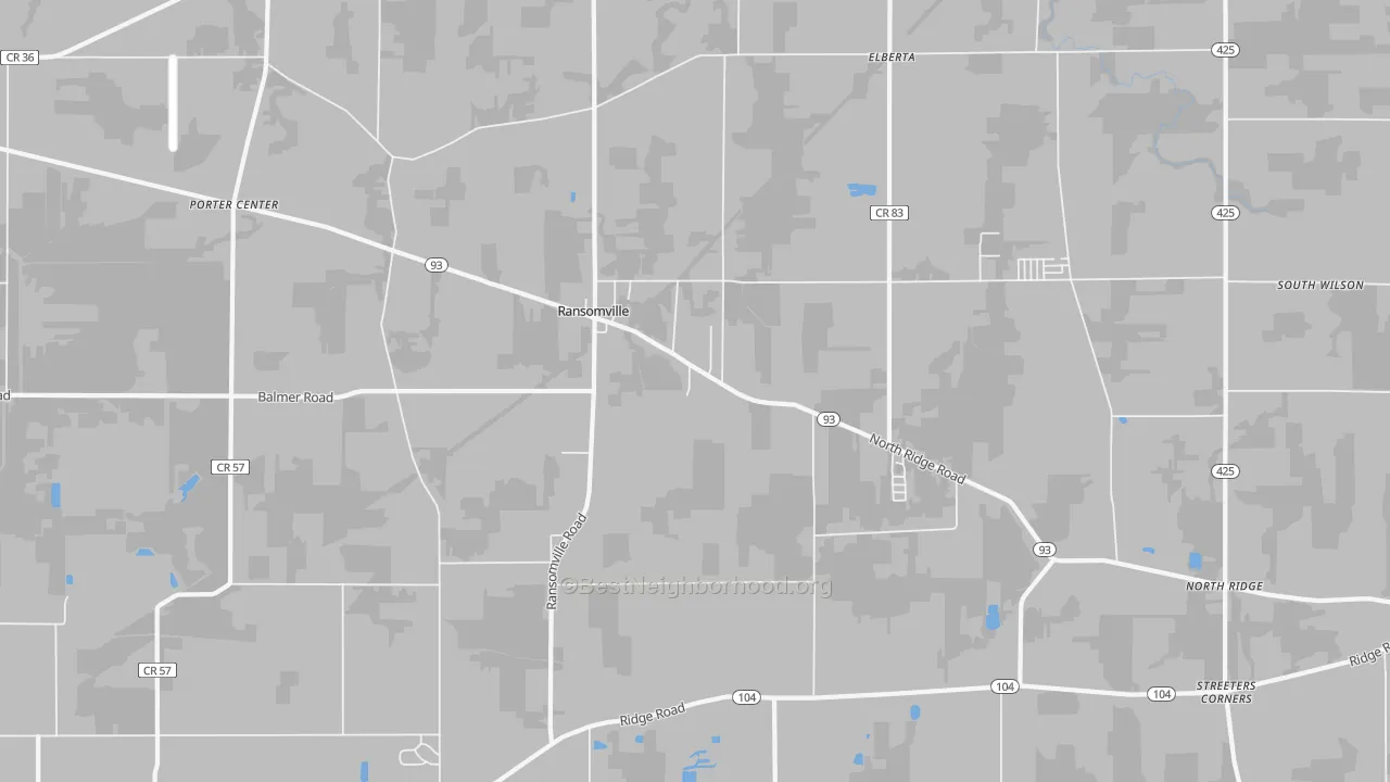 Transit Grade map of 14131, NY