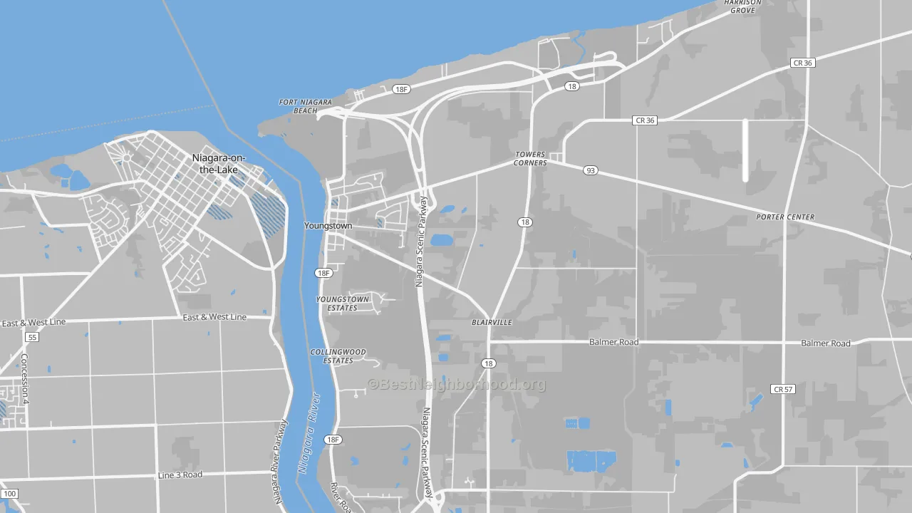 Transit Grade map of 14174, NY