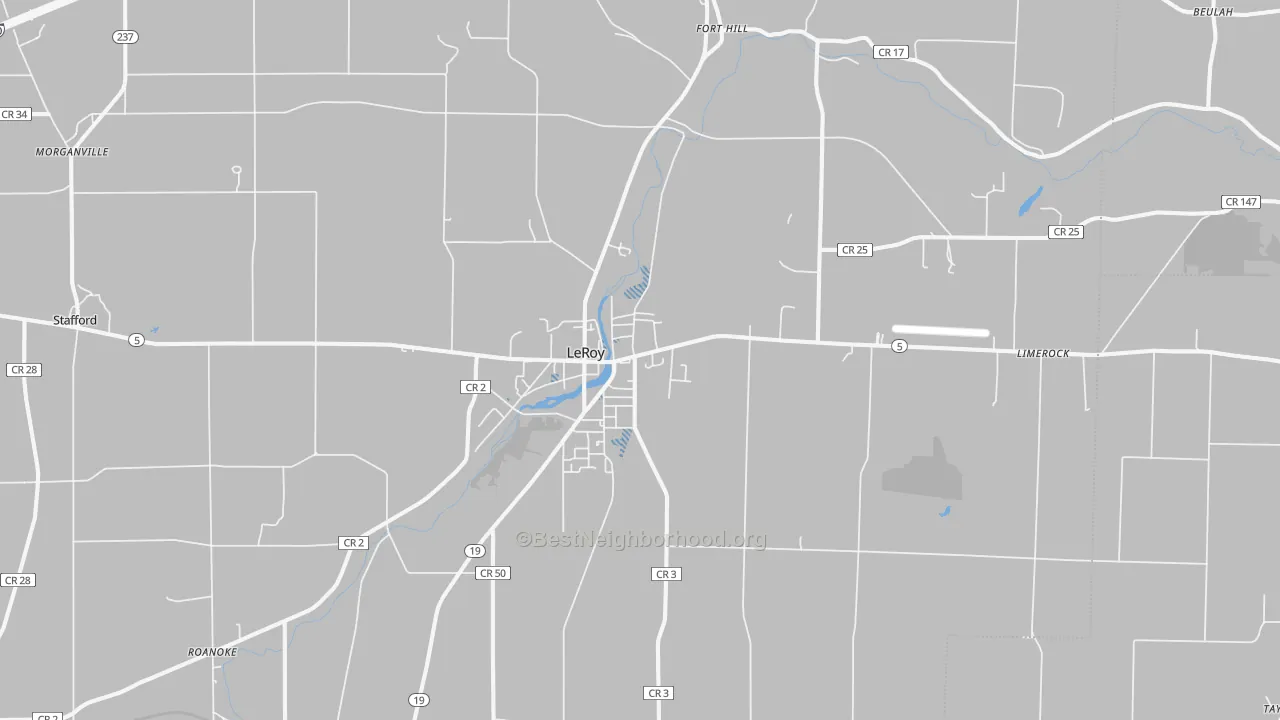 Transit Grade map of 14482, NY