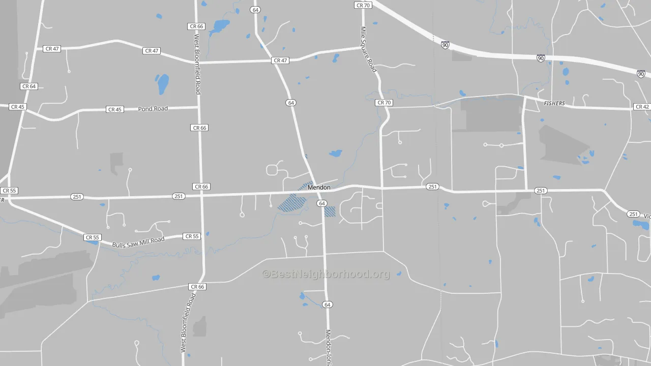 Transit Grade map of 14506, NY