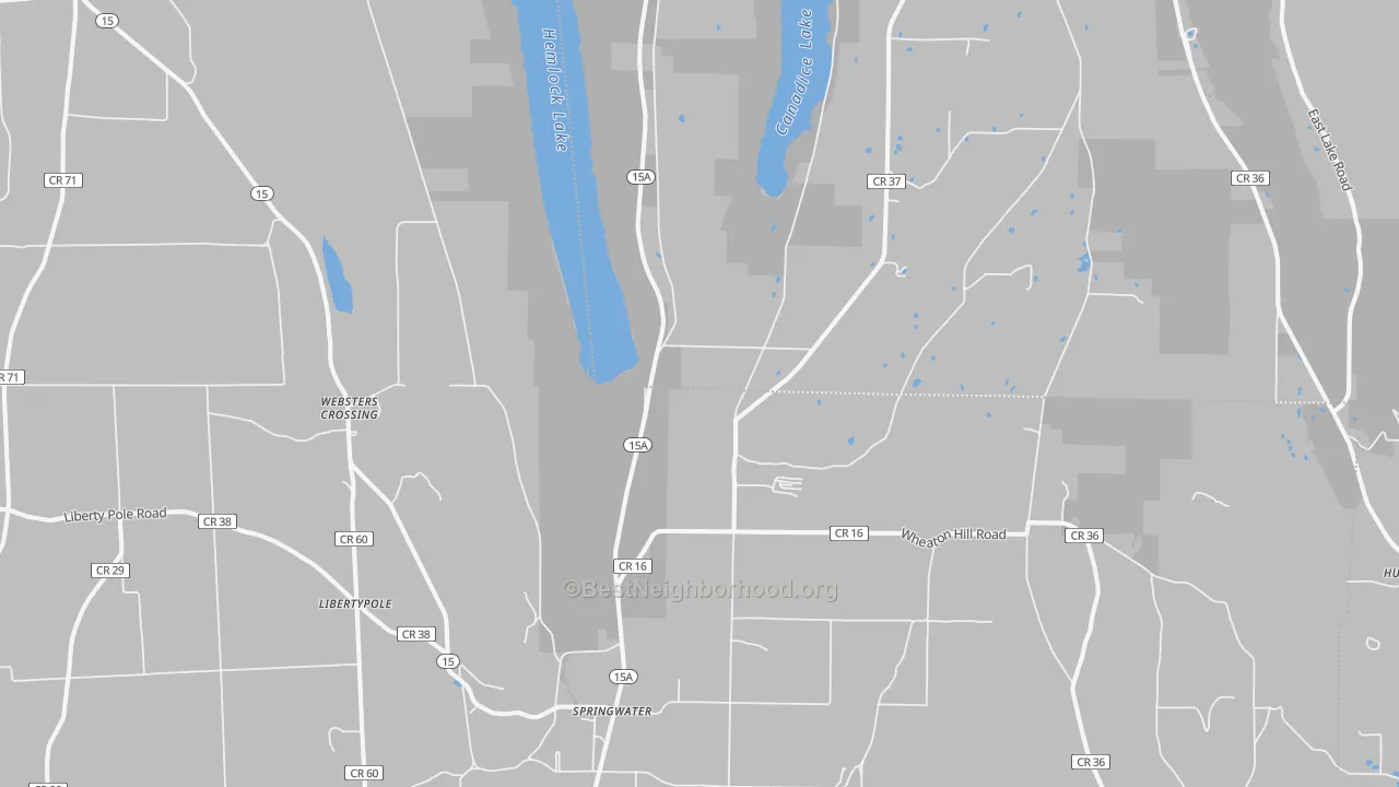 Transit Grade map of 14560, NY