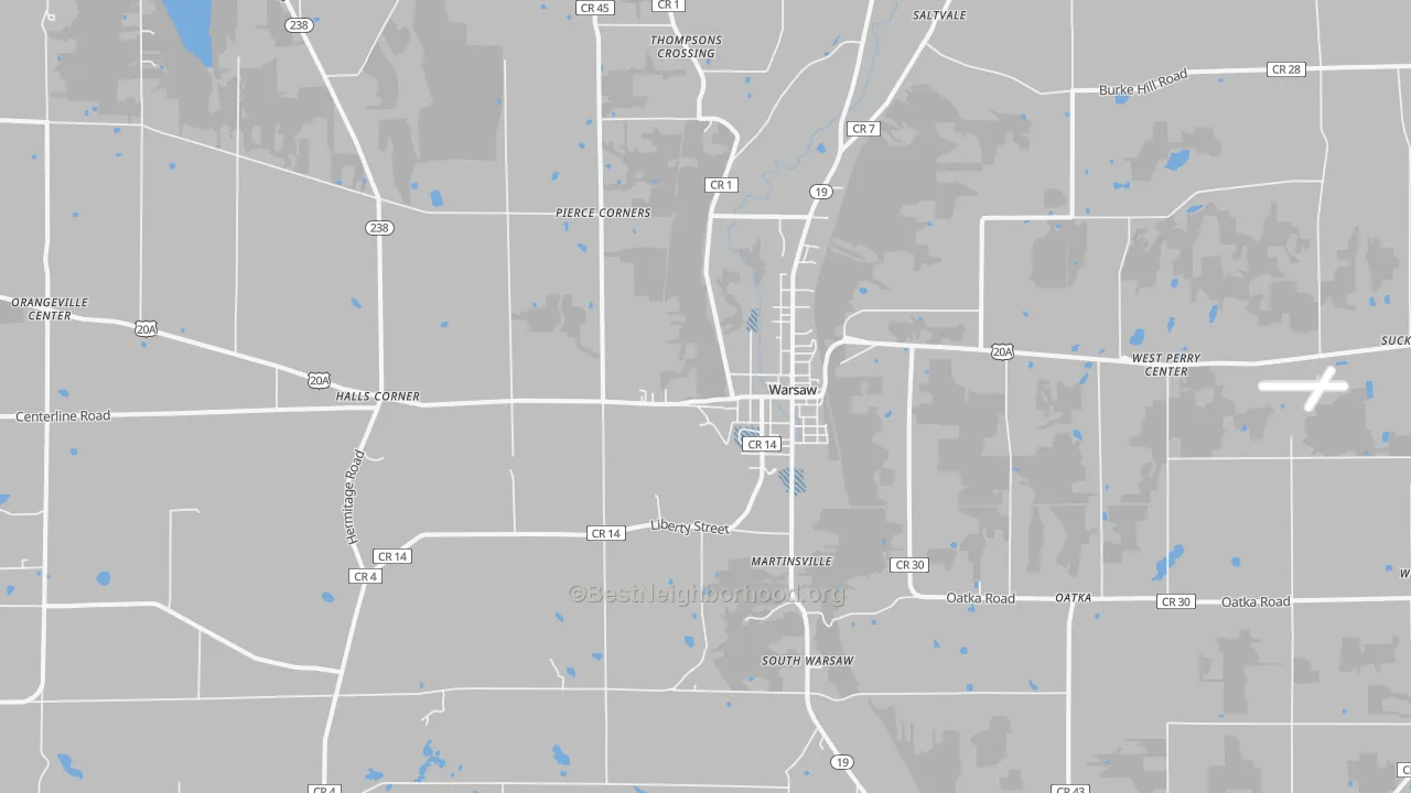 Transit Grade map of 14569, NY