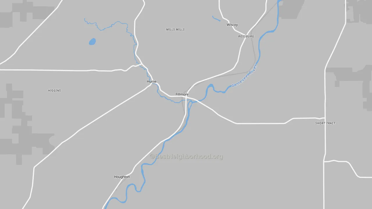 Transit Grade map of 14735, NY