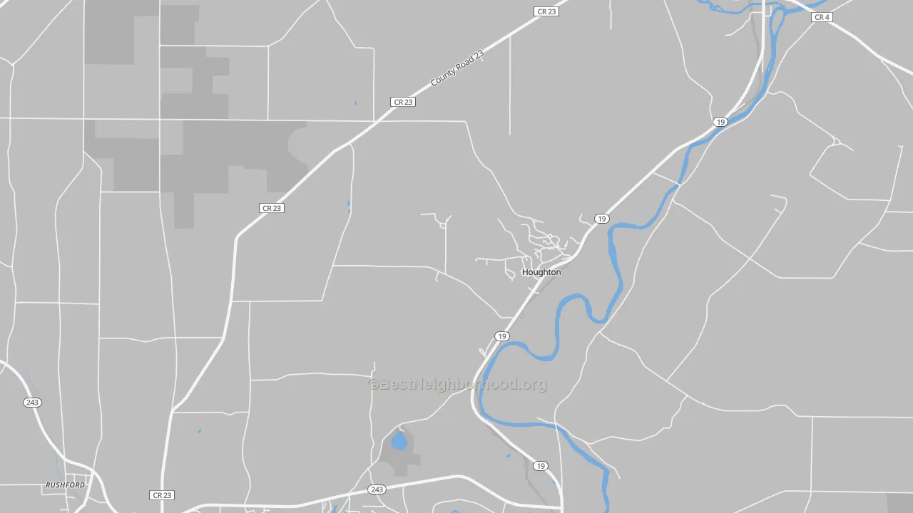 Transit Grade map of 14744, NY