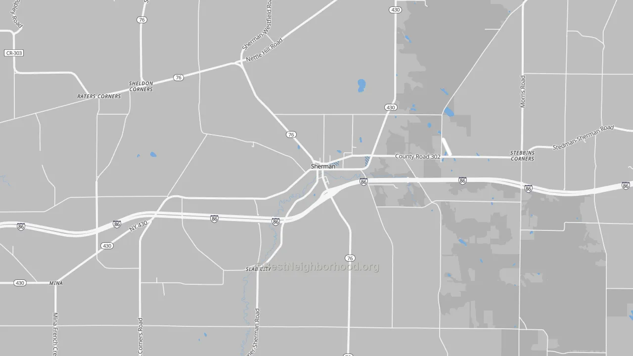 Transit Grade map of 14781, NY