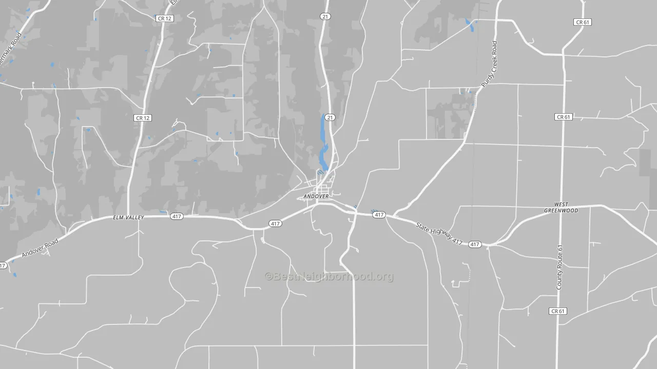 Transit Grade map of 14806, NY