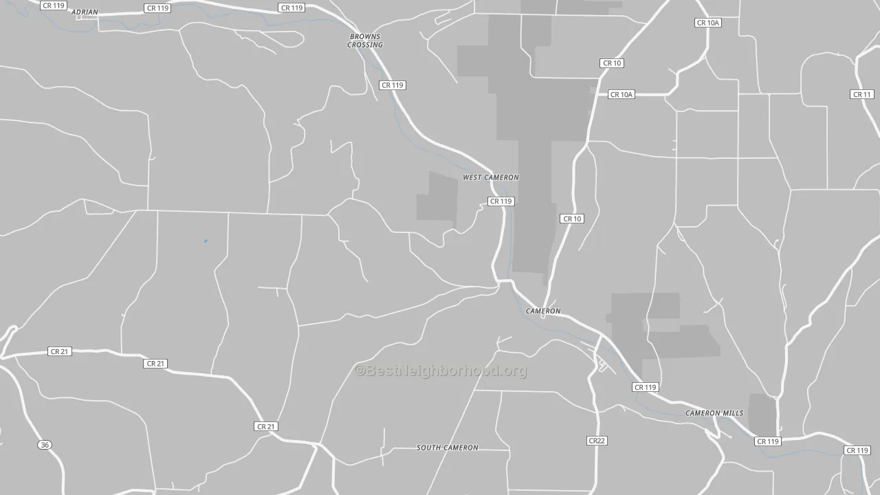 Transit Grade map of 14819, NY