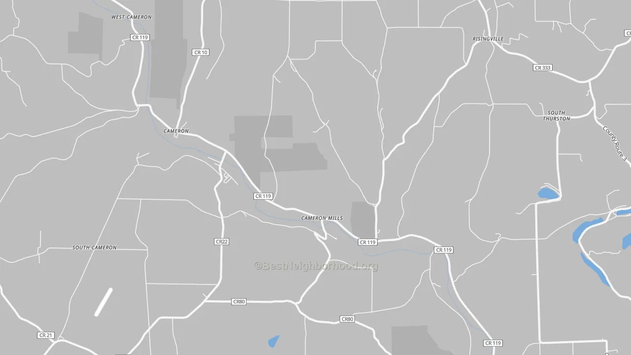 Transit Grade map of 14820, NY