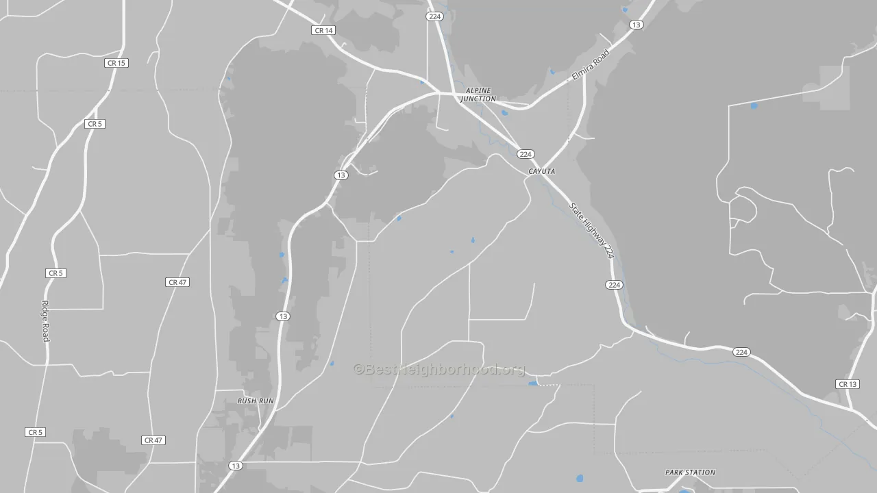 Transit Grade map of 14824, NY