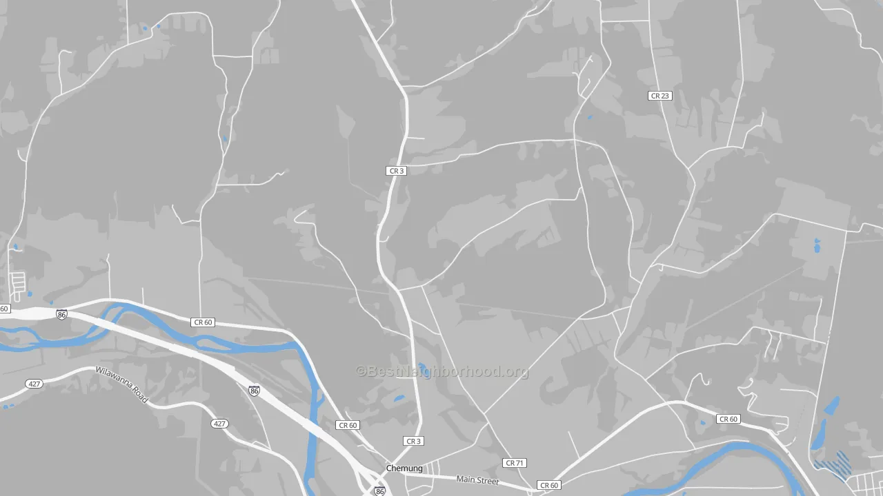Transit Grade map of 14825, NY