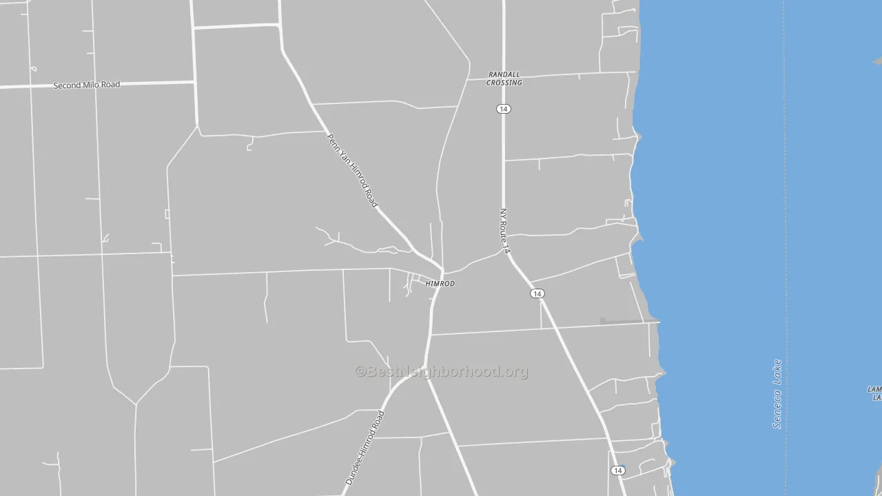 Transit Grade map of 14842, NY