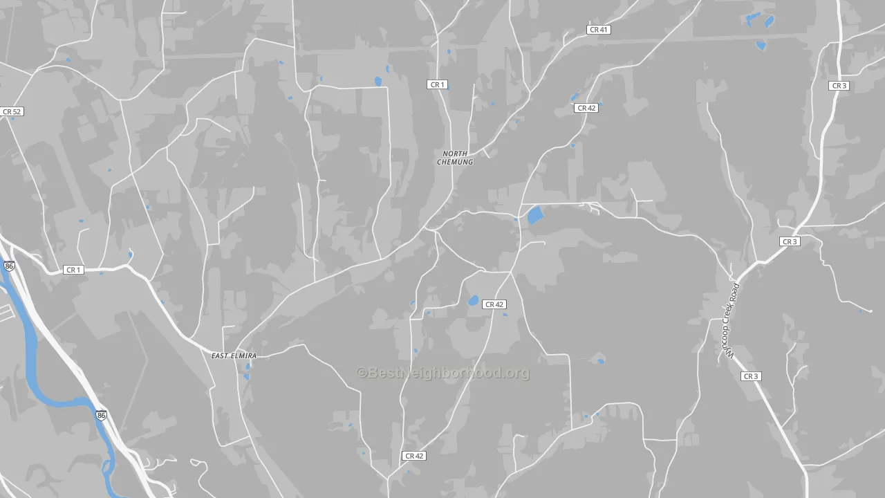 Transit Grade map of 14861, NY