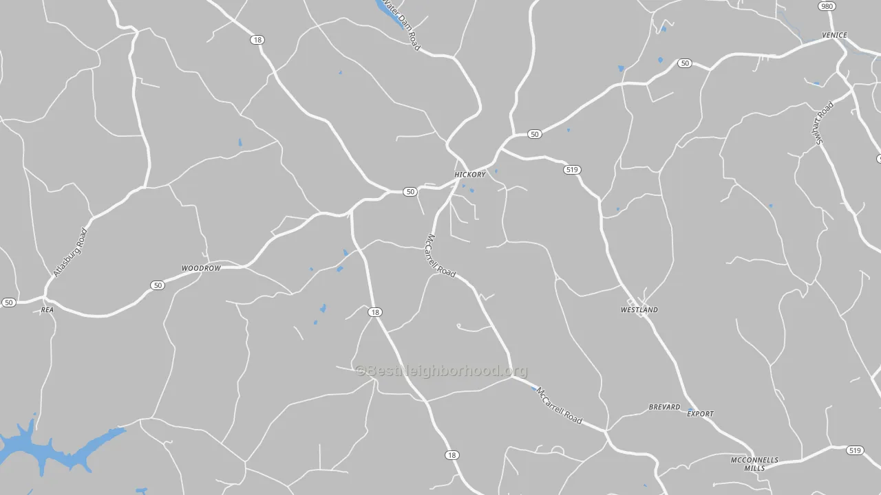 Transit Grade map of 15340, PA