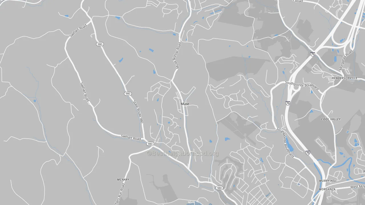 Transit Grade map of 15350, PA
