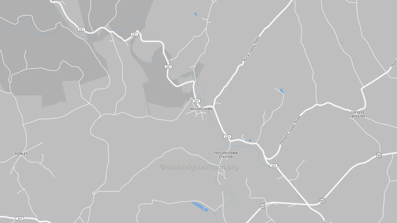 Transit Grade map of 15365, PA