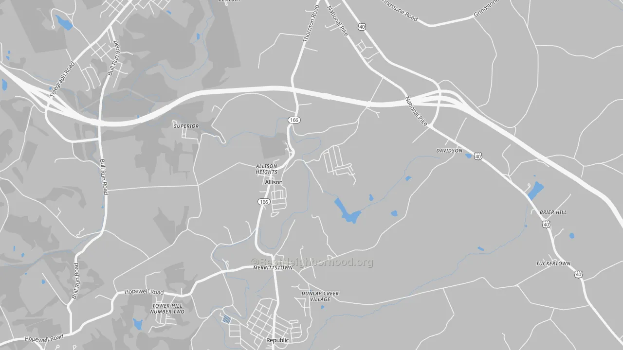 Transit Grade map of 15413, PA