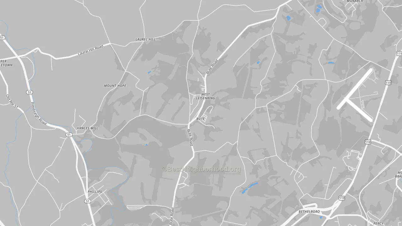 Transit Grade map of 15489, PA
