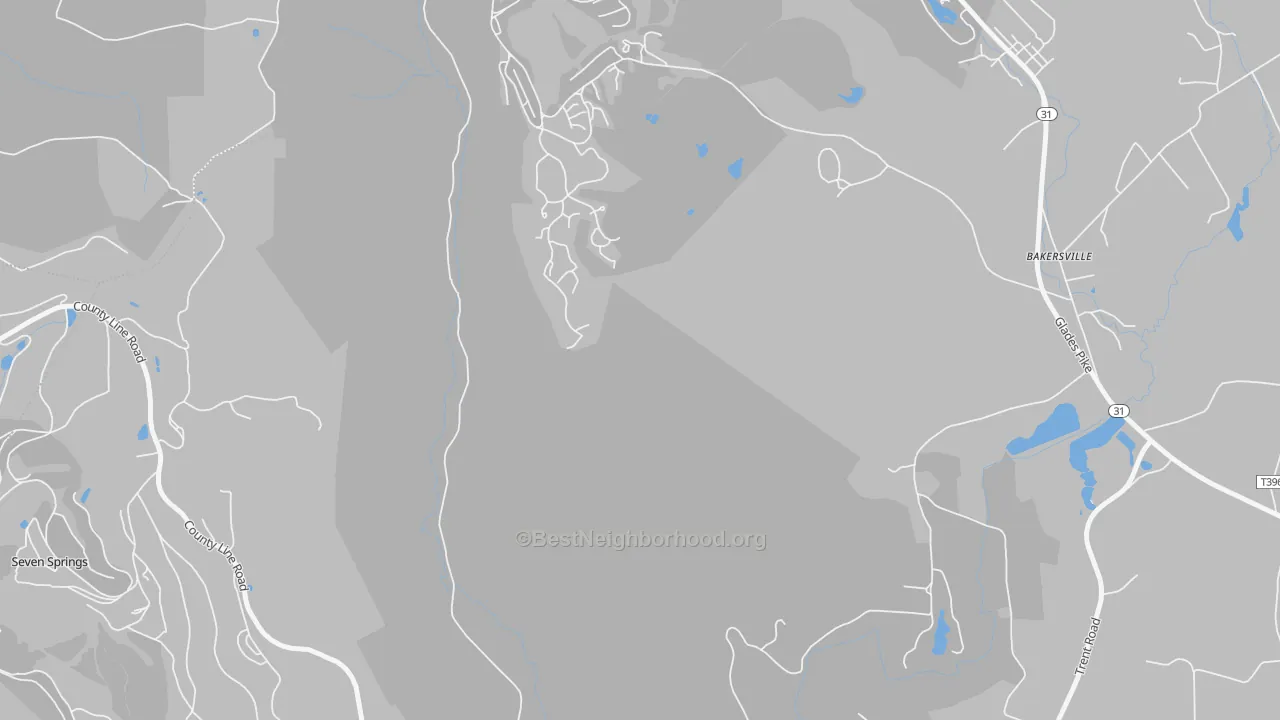 Transit Grade map of 15502, PA