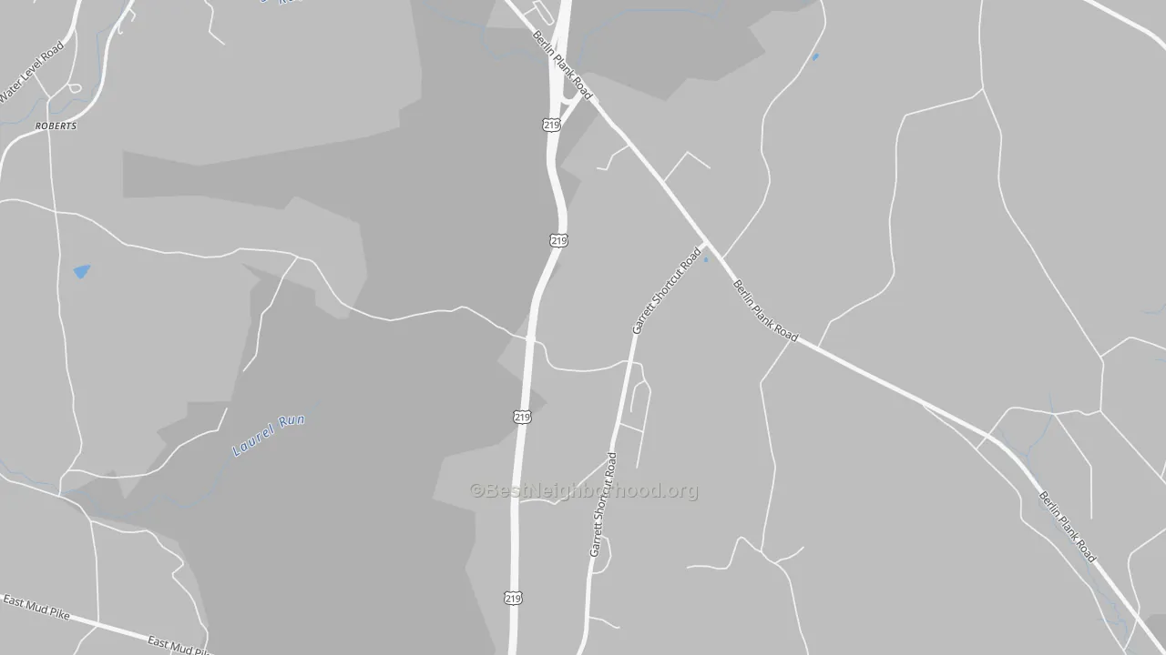 Transit Grade map of 15510, PA