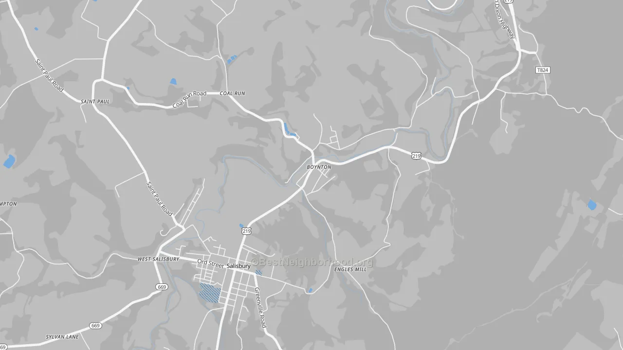 Transit Grade map of 15532, PA